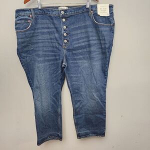 Abercrombie & Fitch Jeans Womens The‎ Ankle Ultra High Rise Button Fly 37 24s